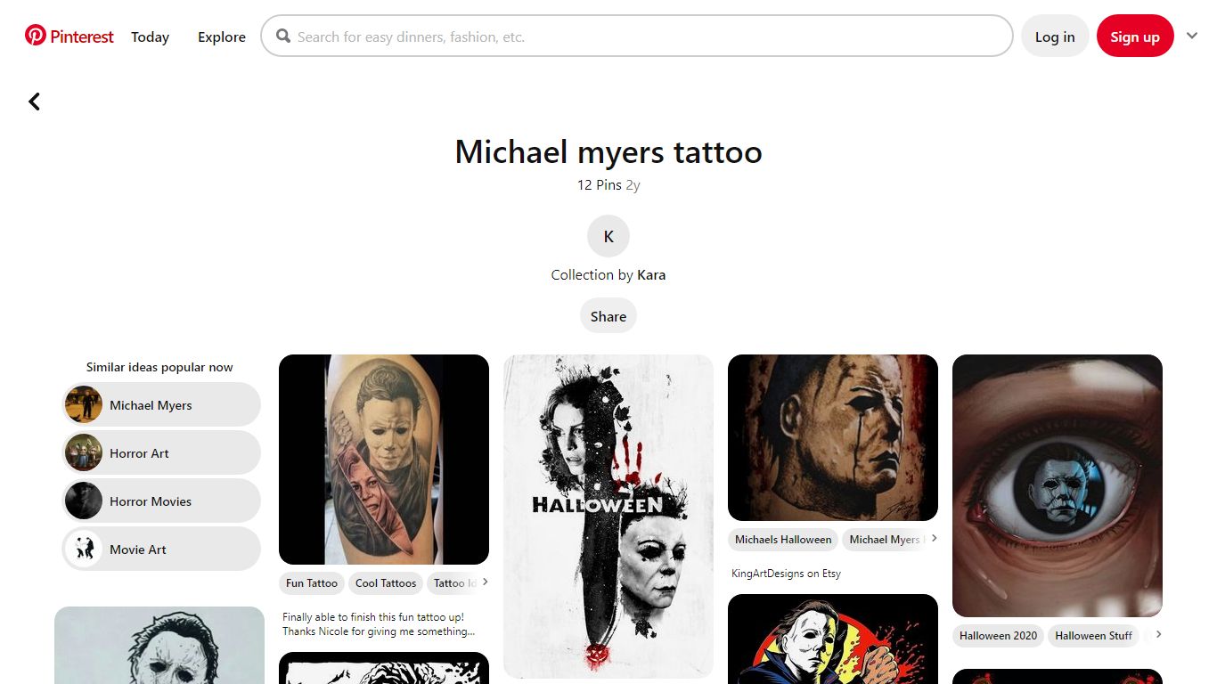 12 Michael myers tattoo ideas - Pinterest
